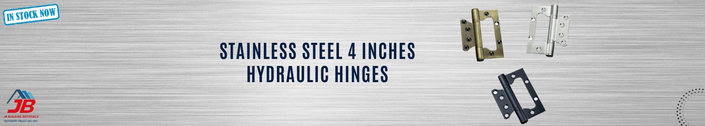In Stock Now - Stainless Steel 4 Inches Hydraulic Hinges.