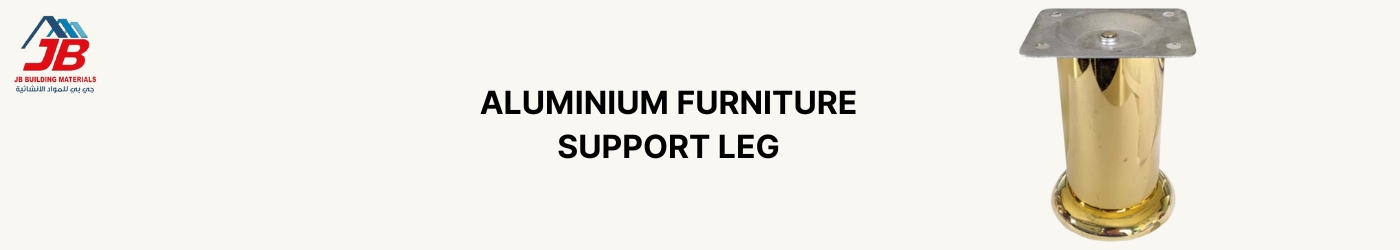 Aluminium Furniture Support Leg.
