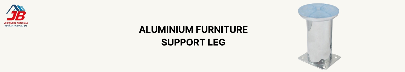 Aluminium Furniture Support Leg.