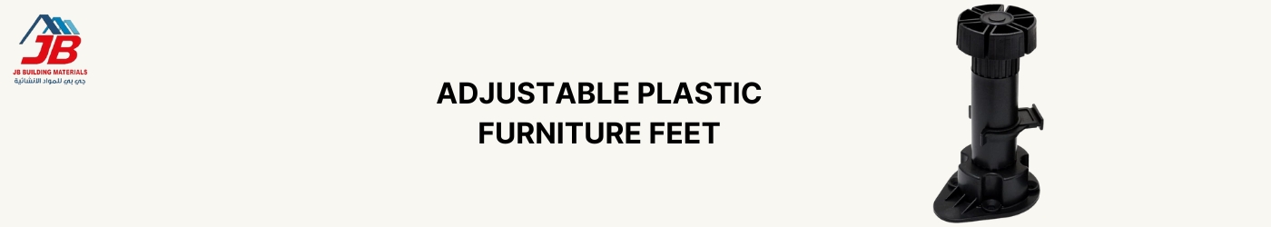 Adjustable Plastic Furniture Feet.
