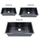 201 Stainless Steel  Kitchen Sink - Black Matt 